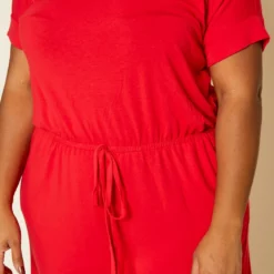 Plus Size Basic Lounge Romper -Radiant Drape Sales 2020178 003 5