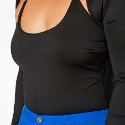 Plus Size Bolero Long Sleeve Shrug Bodysuit Set -Radiant Drape Sales 2020197 001 4