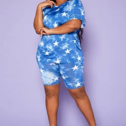 Plus Size All Of The Stars Matching Set