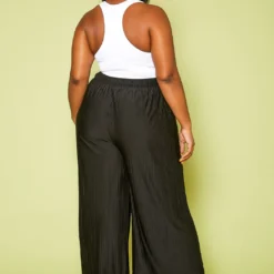 Plus Size Pleated Palazzo Pants 8 Plus Size Pleated Palazzo Pants -Radiant Drape Sales 2020362 001 4