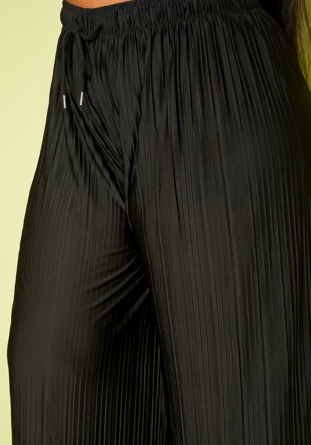 Plus Size Pleated Palazzo Pants 5 Plus Size Pleated Palazzo Pants - Image 5