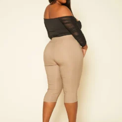Plus Size V Front Capris -Radiant Drape Sales 2020394 003 5