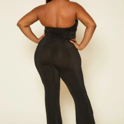 Plus Size Ruched Halter Top & Pants Set -Radiant Drape Sales 2020416 001 4