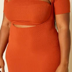 Plus Size Ribbed Two Piece Set Maxi Dress 9 Plus Size Ribbed Two Piece Set Maxi Dress -Radiant Drape Sales 2020425 001 5