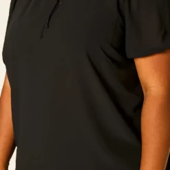 Pleione Plus Size Ruffled Flounce Top -Radiant Drape Sales 2020450 001 5