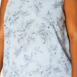 Pleione Plus Size Print Tank Top -Radiant Drape Sales 2020452 002 5