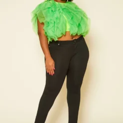 Plus Size High Waist Jeggings