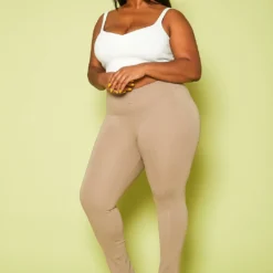 Plus Size Compression High Waist Leggings -Radiant Drape Sales 2020455 005 3