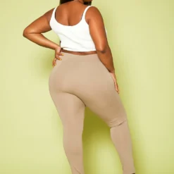 Plus Size Compression High Waist Leggings -Radiant Drape Sales 2020455 005 4