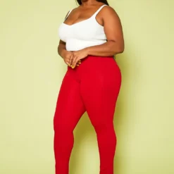 Plus Size V Front Leggings -Radiant Drape Sales 2020456 003 3