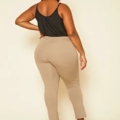 Plus Size V Front Leggings -Radiant Drape Sales 2020456 005 5