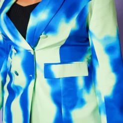 Plus Size Tie Dye Blazer & Pants Set 12 Plus Size Tie Dye Blazer & Pants Set -Radiant Drape Sales 2020457 002 6