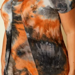 Plus Size Tie Dye Jumpsuit & Cardigan Set -Radiant Drape Sales 2020460 001 4