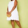 Plus Size Tiered Ruffle Dress