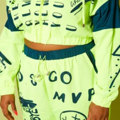 Plus Size Color Block Graphic Cropped Hoodie & Pants Set 9 Plus Size Color Block Graphic Cropped Hoodie & Pants Set -Radiant Drape Sales 2020500 001 5