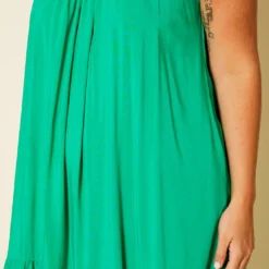 Plus Size Halter Top Tiered Dress -Radiant Drape Sales 2020586 005 5