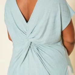 Plus Size Ribbed Dolman Sleeve Top -Radiant Drape Sales 2020696 001 4