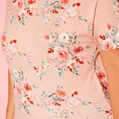 Asoph Plus Size Floral Relaxed Fit Top -Radiant Drape Sales 2020760 002 5