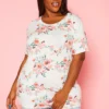 Asoph Plus Size Floral Relaxed Fit Top