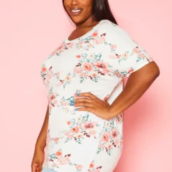 Asoph Plus Size Floral Relaxed Fit Top -Radiant Drape Sales 2020760 003 3