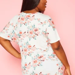 Asoph Plus Size Floral Relaxed Fit Top -Radiant Drape Sales 2020760 003 4