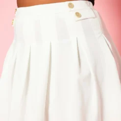 Plus Size Flare Pleated Mini Skirt -Radiant Drape Sales 2020796 002 6