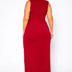 Plus Size Sleeveless Seamless Maxi Dress 10 Plus Size Sleeveless Seamless Maxi Dress -Radiant Drape Sales 2020860 003 5