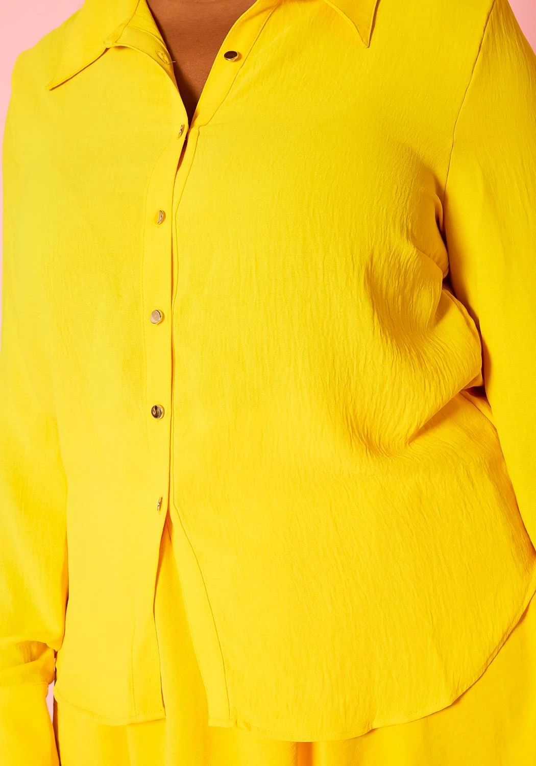 Plus Size Collar Neck Top & Skort Set 6 Plus Size Collar Neck Top & Skort Set - Image 6