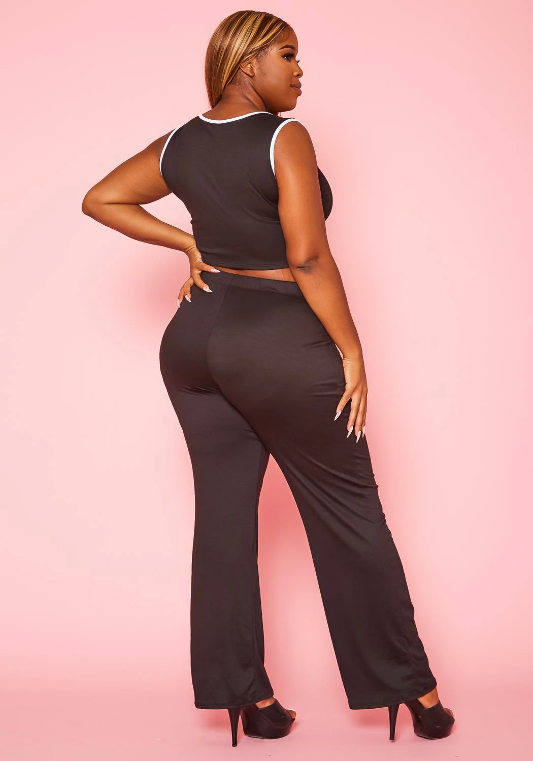 Plus Size Color Trim Three Piece Set 7 Plus Size Color Trim Three Piece Set - Image 7