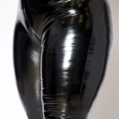 Plus Size PU Leather Low Rise Flare Pants -Radiant Drape Sales 2021013 001 5