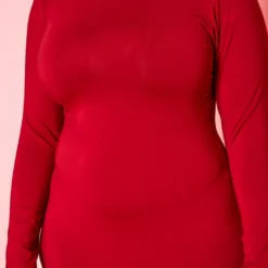 Plus Size Mermaid Flare Maxi Dress -Radiant Drape Sales 2021068 002 5