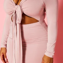 Plus Size Off Shoulder Cross Wrap Midi Dress -Radiant Drape Sales 2021111 004 5