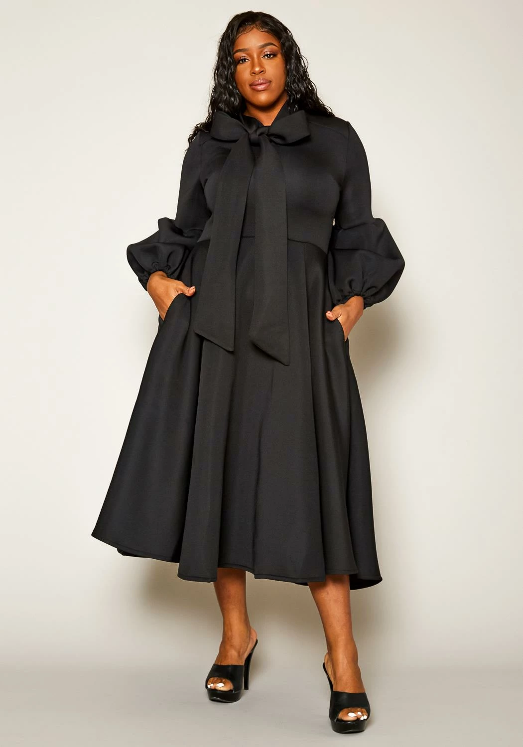 Plus Size Out Of The Ordinary Fit & Flare Dress 3 Plus Size Out Of The Ordinary Fit & Flare Dress - Image 3