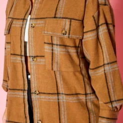 Plus Size Wool Flannel Jacket -Radiant Drape Sales 2021160 001 4