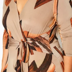 Plus Size Sweet Like Cinnamon Flare Jumpsuit -Radiant Drape Sales 2021165 001 4