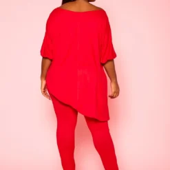 Plus Size Graphic Print Two Piece Set -Radiant Drape Sales 2021252 001 3