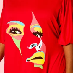 Plus Size Graphic Print Two Piece Set -Radiant Drape Sales 2021252 001 4