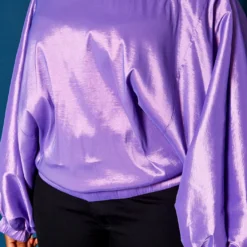 Plus Size Off Shoulder Puffy Sleeve Top 9 Plus Size Off Shoulder Puffy Sleeve Top -Radiant Drape Sales 2021284 004 4