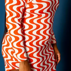 Plus Size Geometric Pattern High Low Maxi Dress -Radiant Drape Sales 2021311 001 4