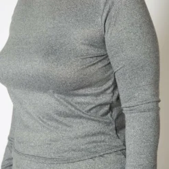 Plus Size Casual Long Sleeve & Flare Pants Set -Radiant Drape Sales 2021325 003 4