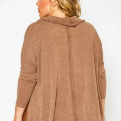 Plus Size Funnel Neck Sweater Top -Radiant Drape Sales 2021350 002 3