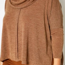 Plus Size Funnel Neck Sweater Top -Radiant Drape Sales 2021350 002 4