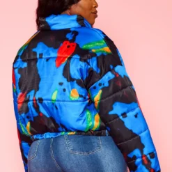 Plus Size Iconic Moment High Neck Puffer Jacket -Radiant Drape Sales 2021361 001 4