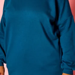 Plus Size Crew Neck Oversized Sweater -Radiant Drape Sales 2021376 002 4