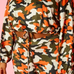 Plus Size Camo Pattern Matching Two Piece Set 11 Plus Size Camo Pattern Matching Two Piece Set -Radiant Drape Sales 2021383 001 5