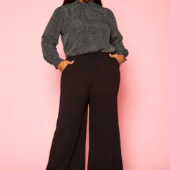 Plus Size Dainty Floral Print Blouse -Radiant Drape Sales 2021430 001 7