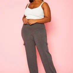 Plus Size High Waist Cotton Pants 7 Plus Size High Waist Cotton Pants -Radiant Drape Sales 2022425 002 1