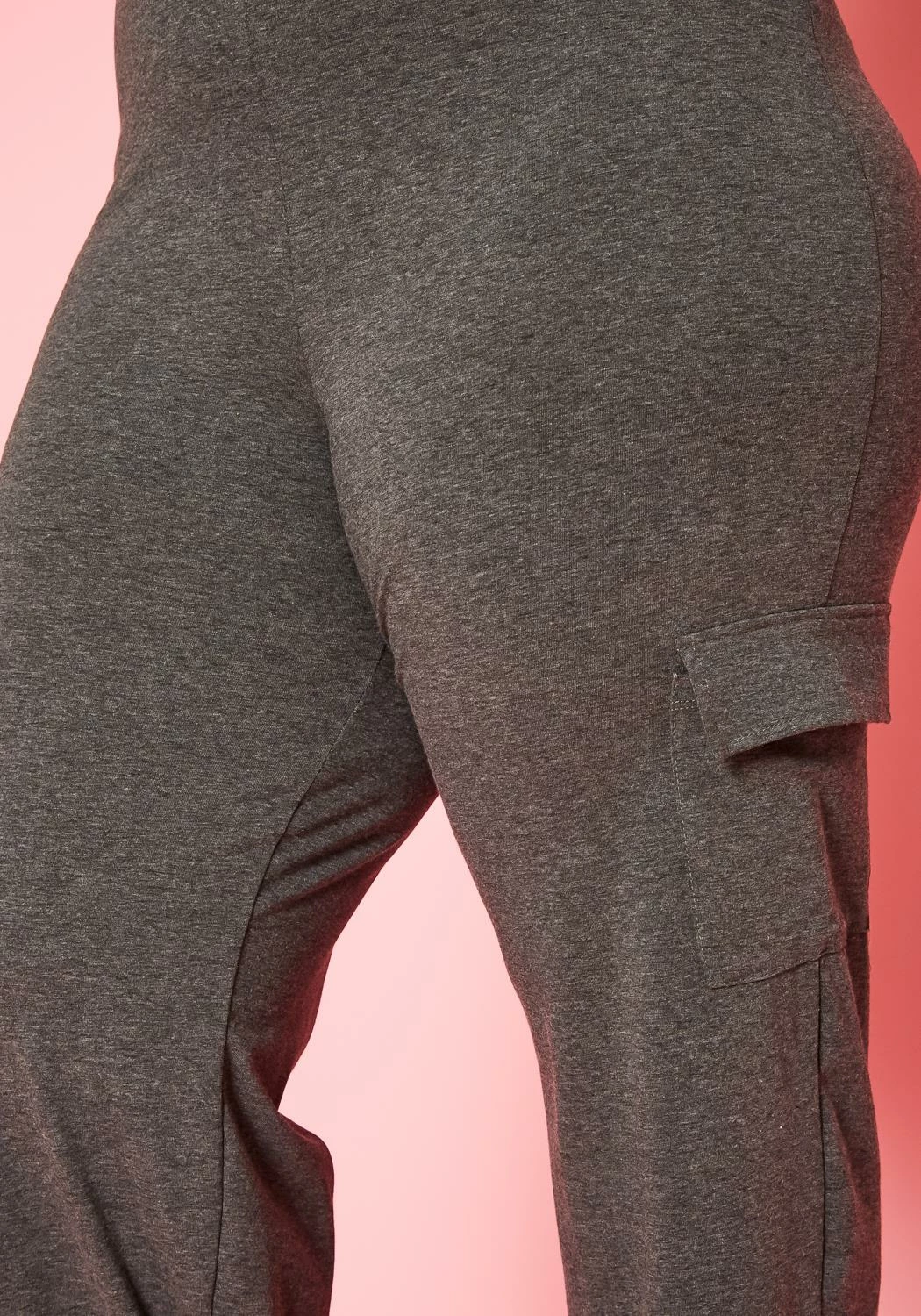 Plus Size High Waist Cotton Pants 5 Plus Size High Waist Cotton Pants - Image 5