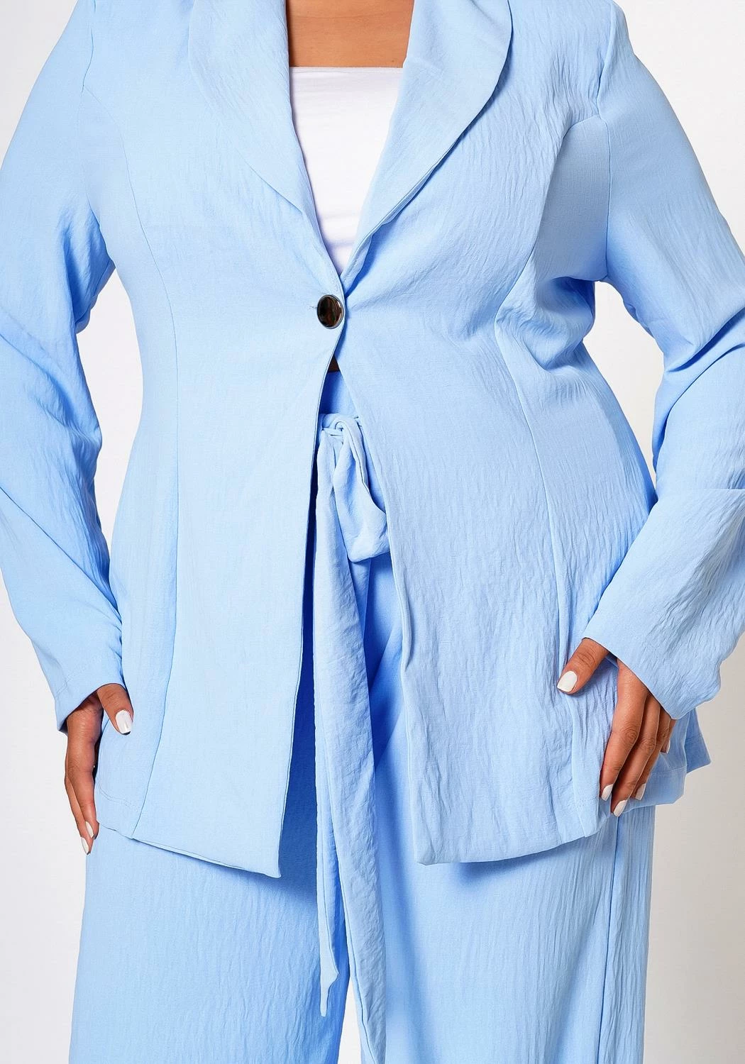 Plus Size Day In The Office Blazer & Pants Set 7 Plus Size Day In The Office Blazer & Pants Set - Image 7