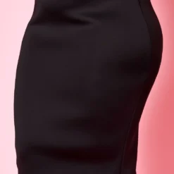 Plus Size High Waist Pencil Skirt 9 Plus Size High Waist Pencil Skirt -Radiant Drape Sales 2022466 001 4